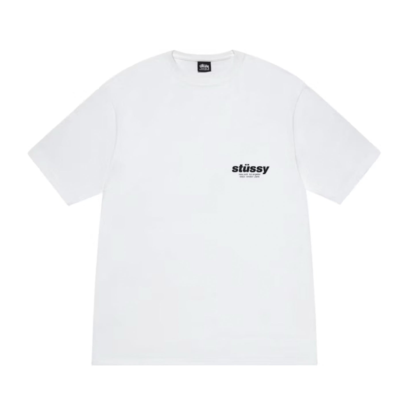 Stussy Rollers Tee White