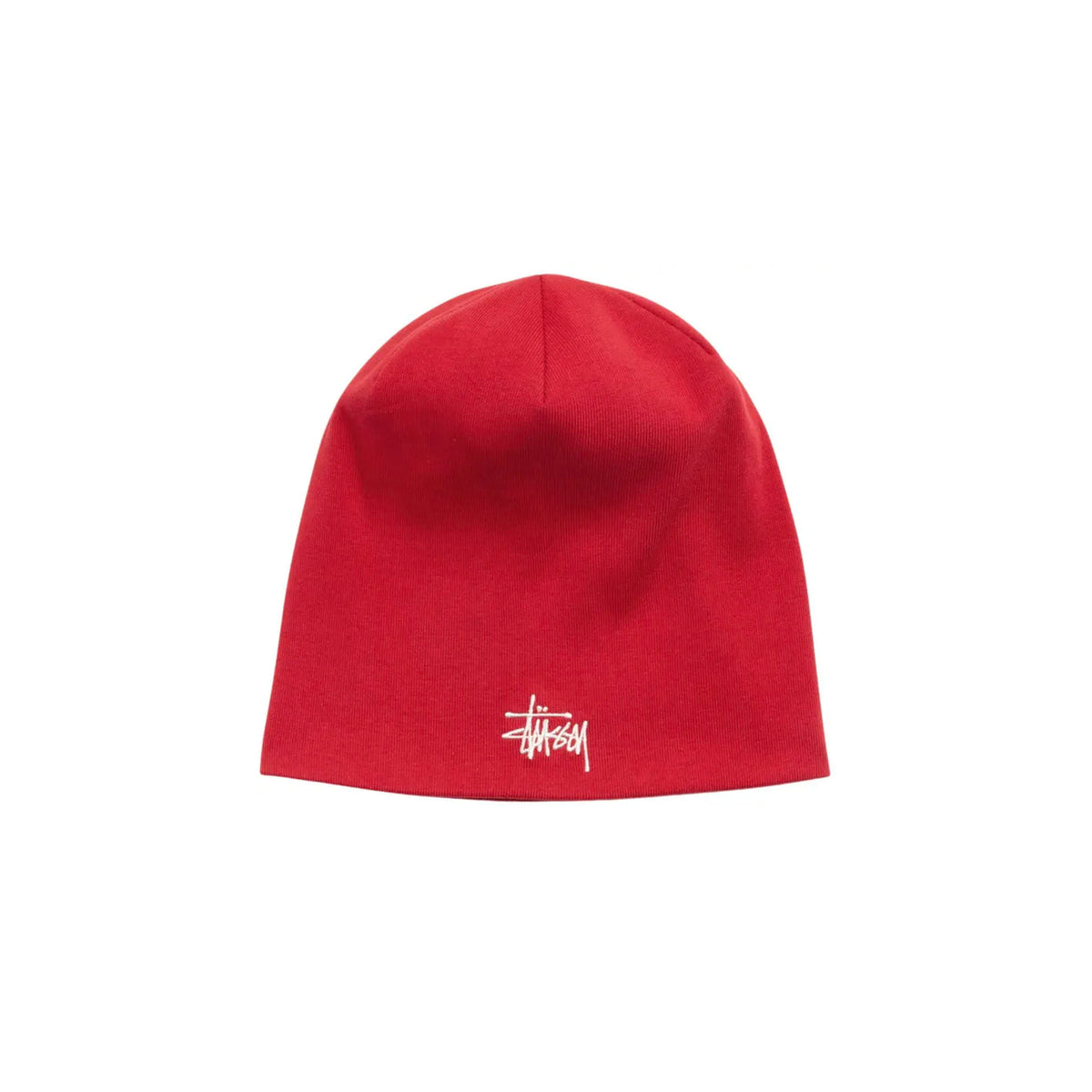 Stussy Jersey Skullcap Beanie Red