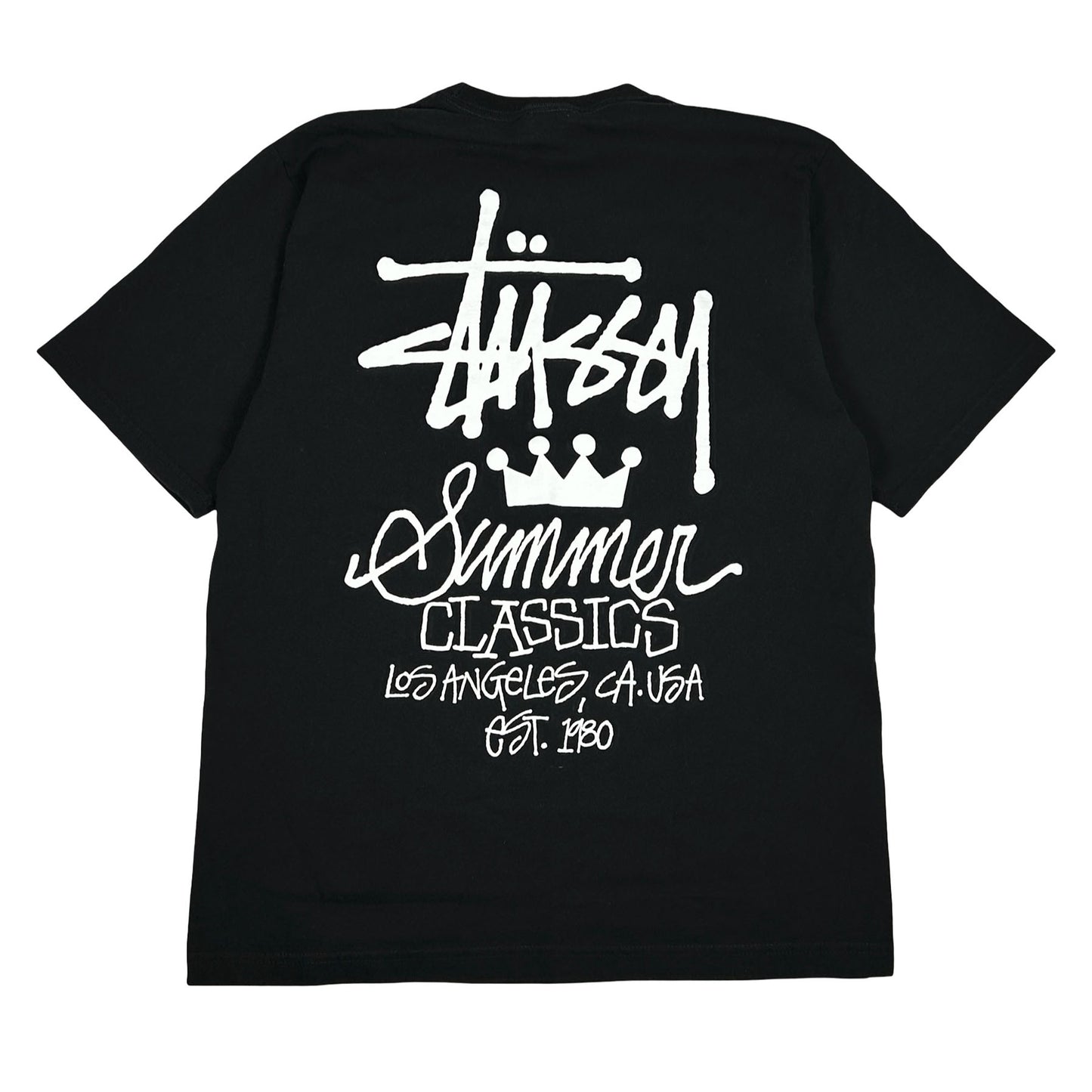 Stussy Summer Classics Tee Black [USED] - M (Used)