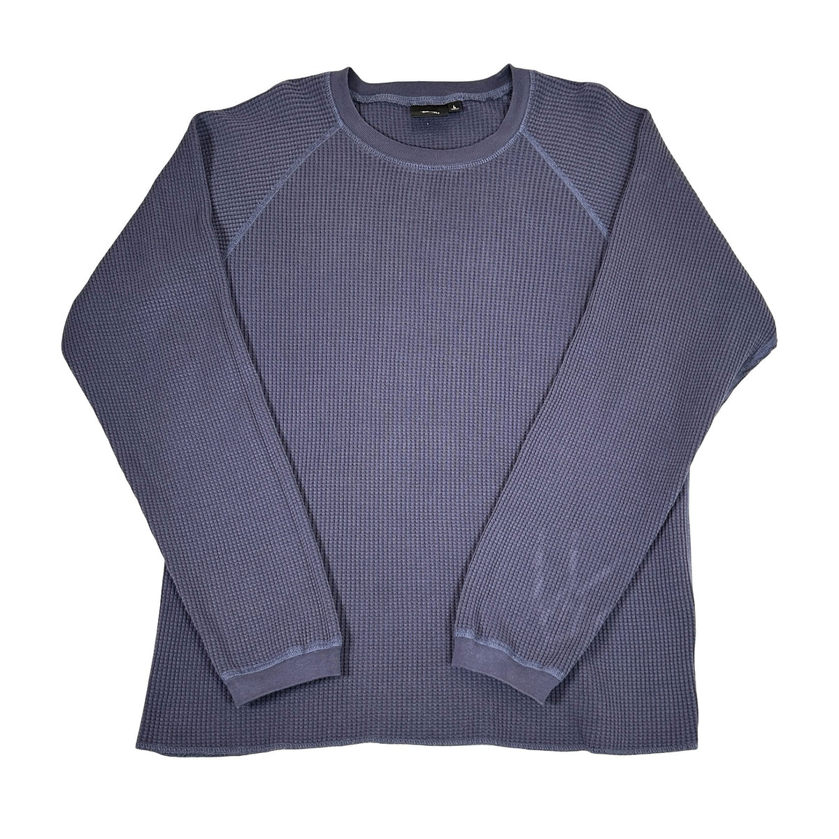 Stussy Thermal L/S Crew Washed Navy [USED] - L (Used)
