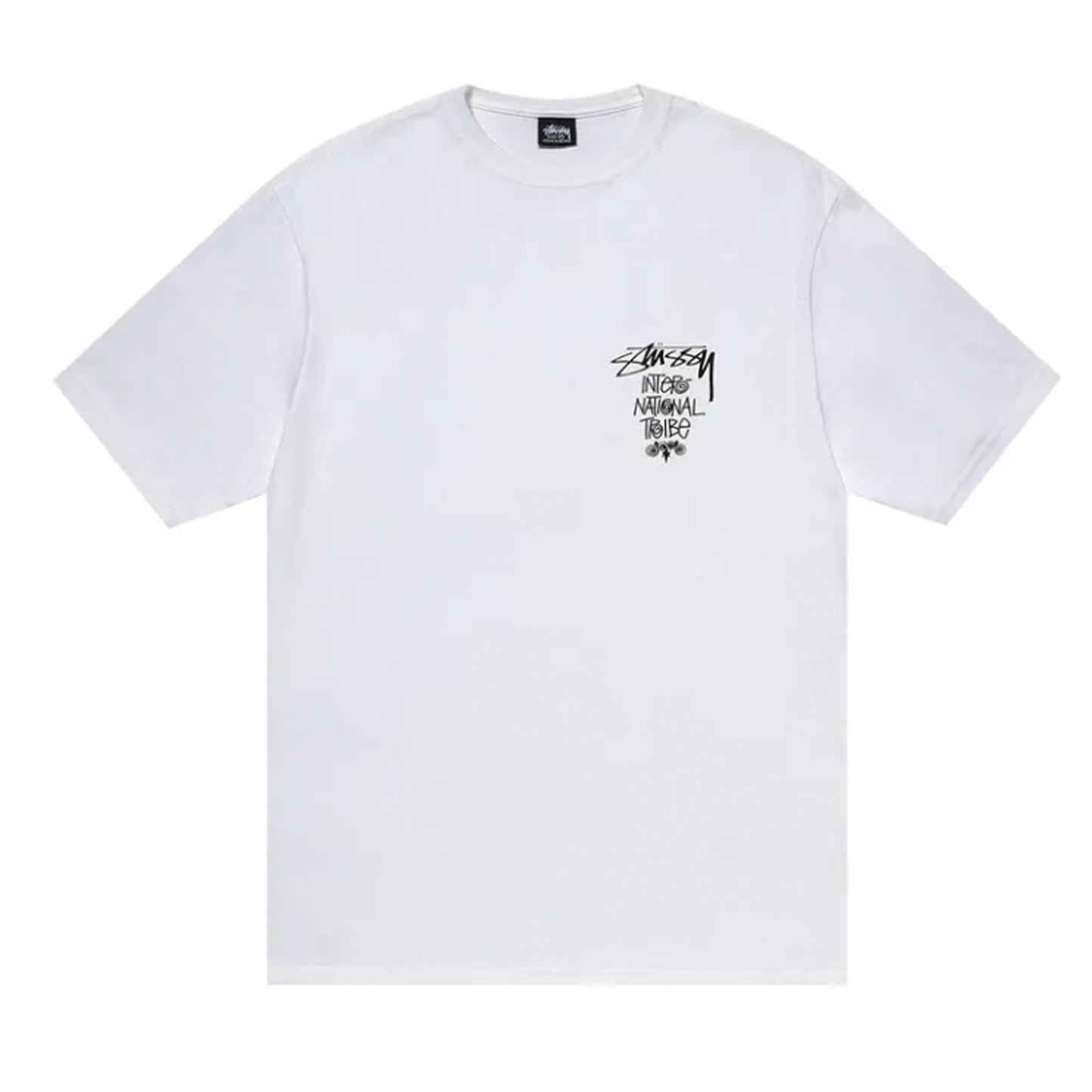 Stussy Tribe Stack Tee White