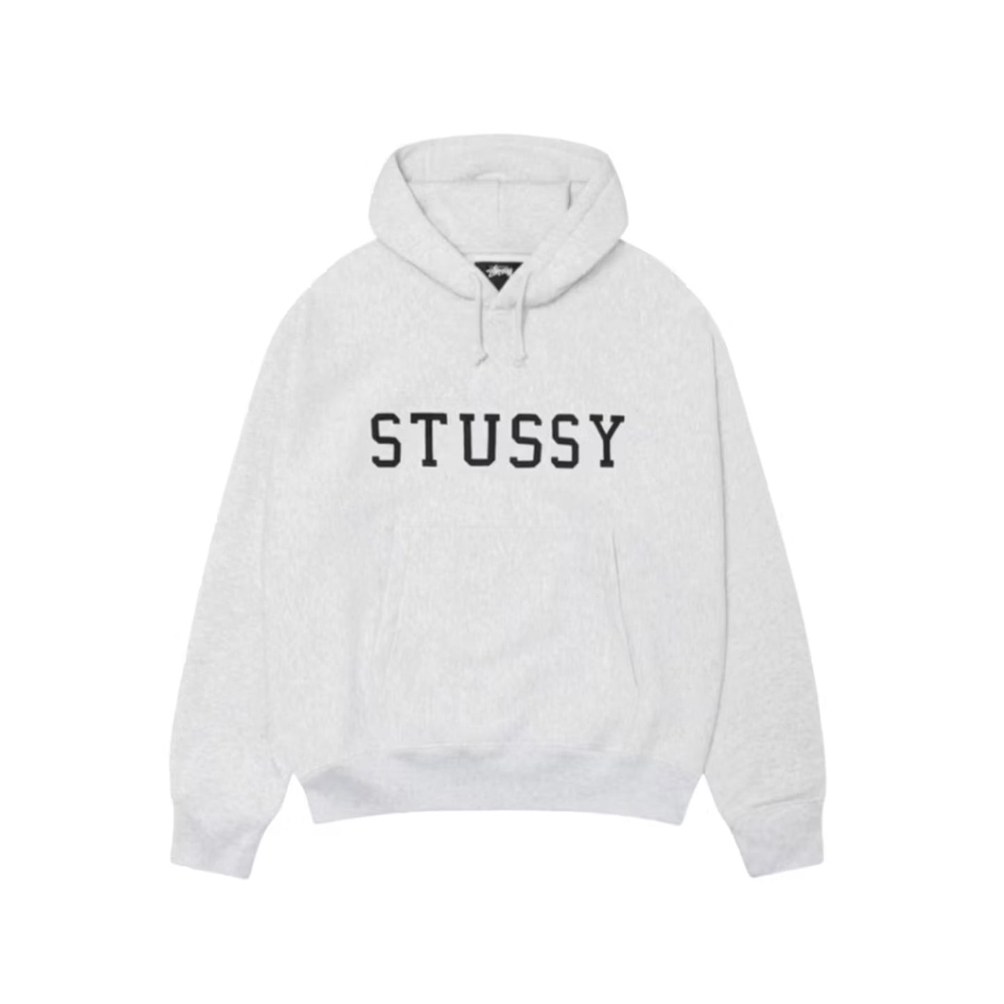 Stussy Felt Applique Hoodie Ash Heather [USED] - S (Used)
