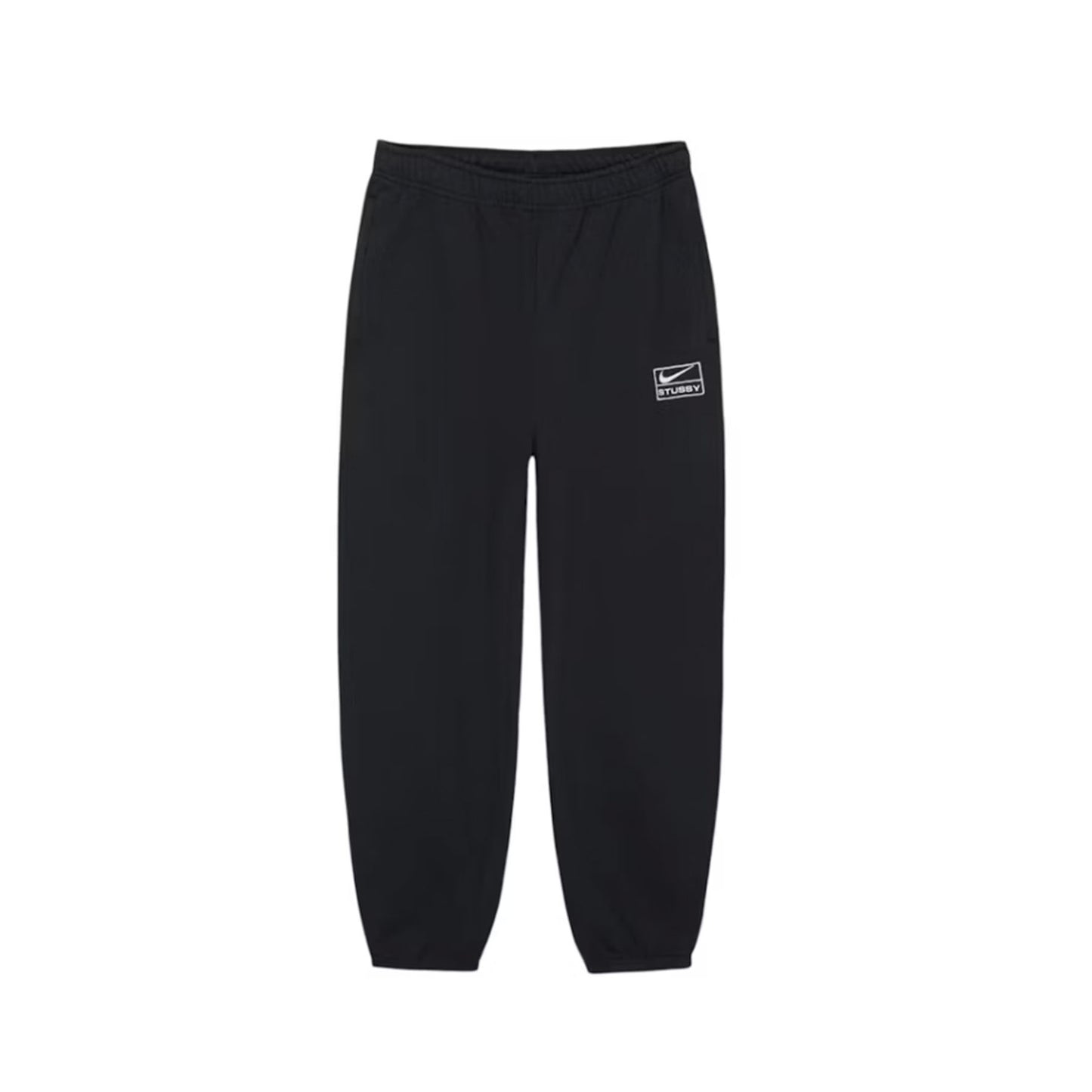 Stussy x Nike Stone Washed Fleece Pant (FW25) Black [USED] - M (Used)
