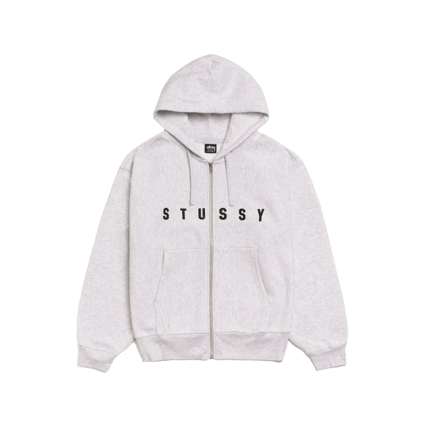 Stussy Lens Ash Heather Zip Up [USED] - S (Used)