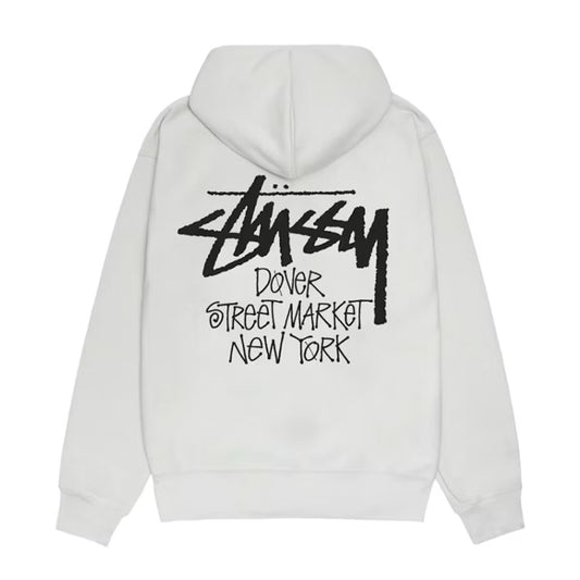 Stussy x Dover Street Market New York Hoodie Fog Grey