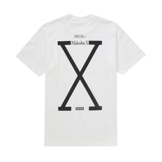 Supreme 40 Acres Malcolm X Tee White