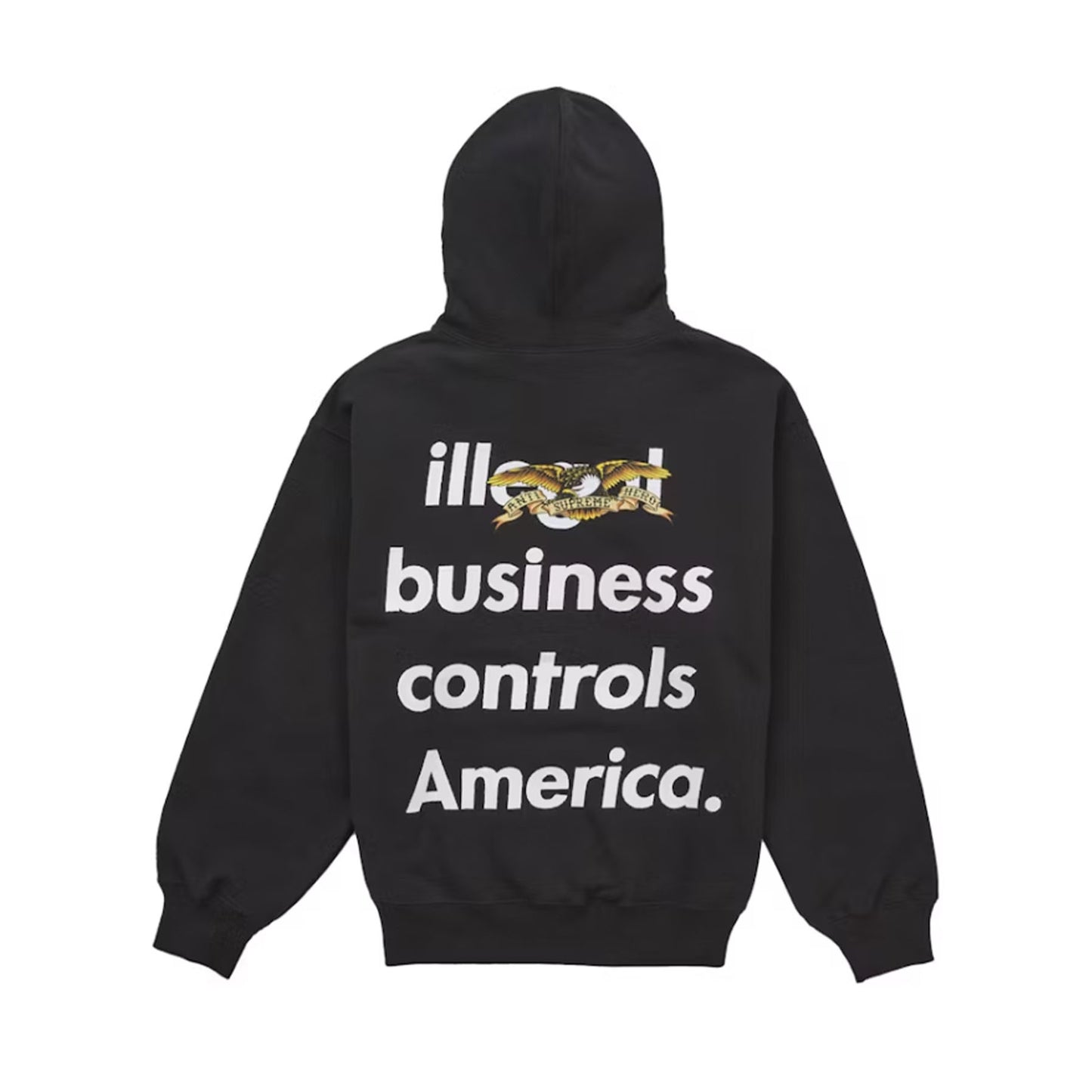 Supreme ANTIHERO Hooded Sweatshirt (FW25) [USED] - XL (Used)