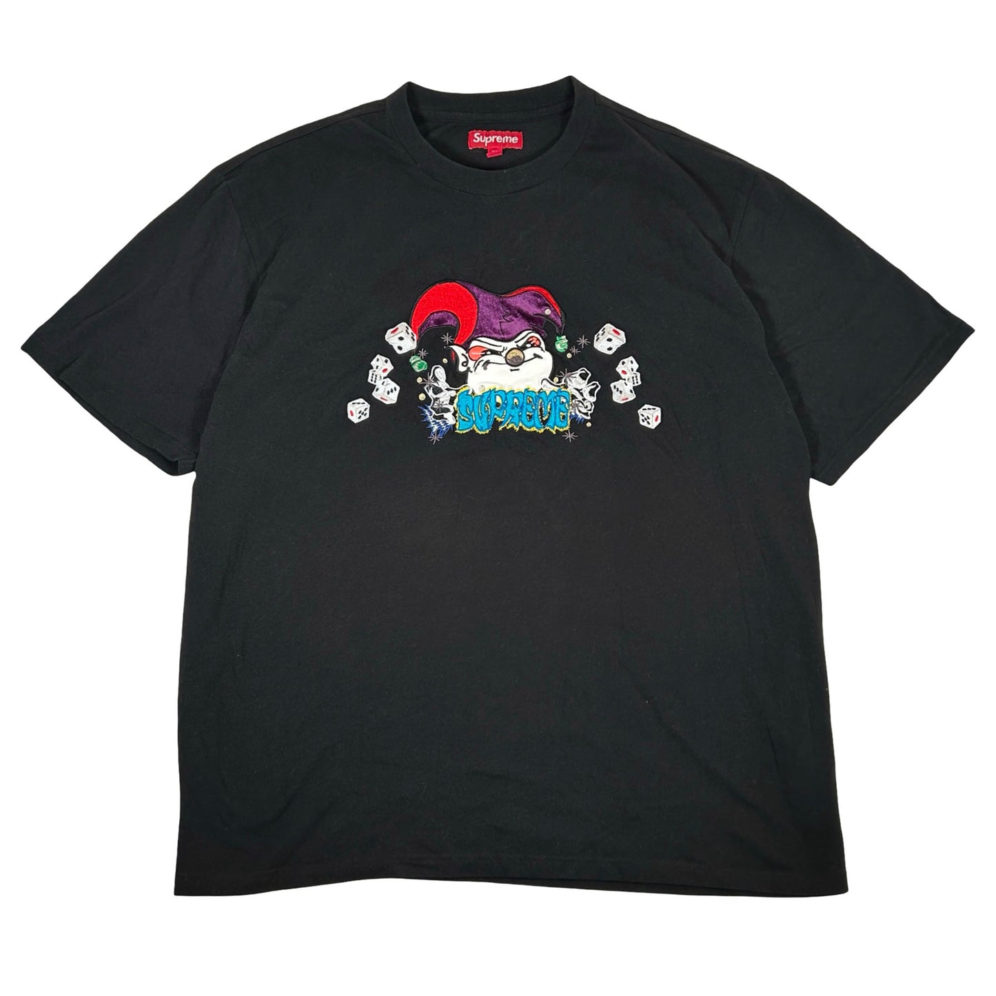 Supreme AOI Jester S/S Top Black [USED] - XXL (Used)