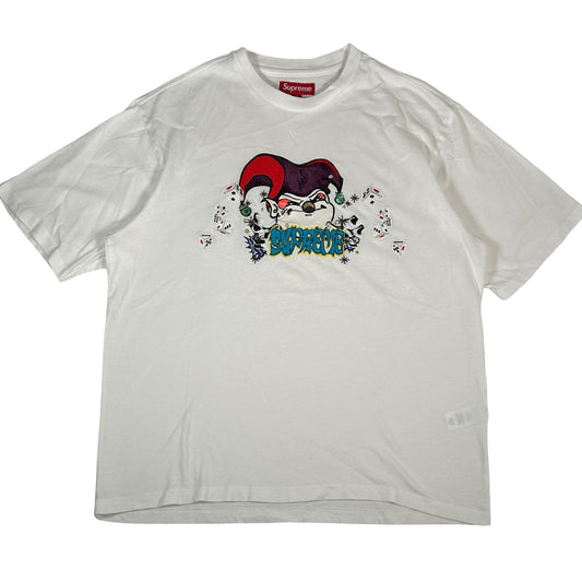 Supreme AOI Jester S/S Top White [USED] - M (Used)