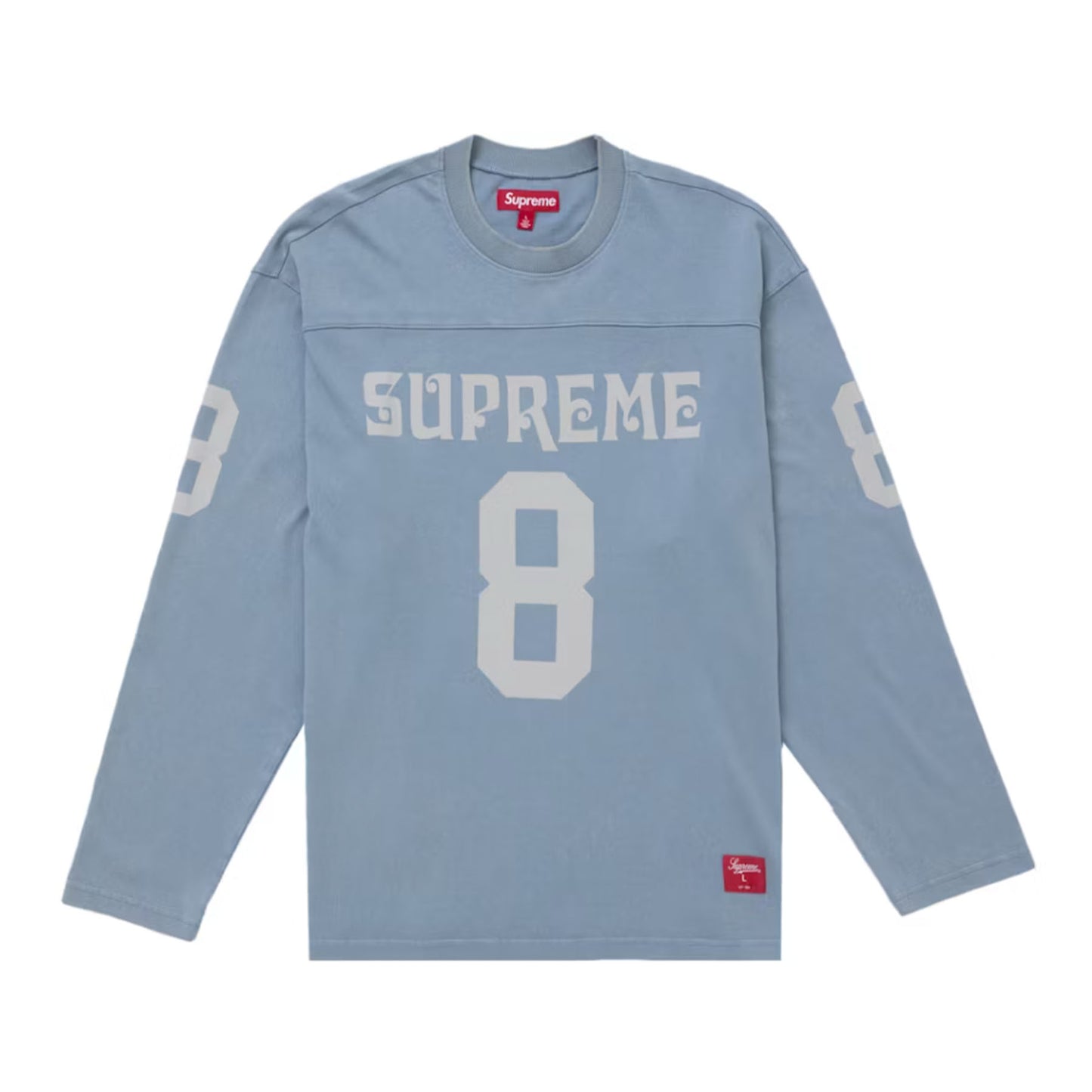 Supreme Affiliated L/S Football Top Dusty Blue
