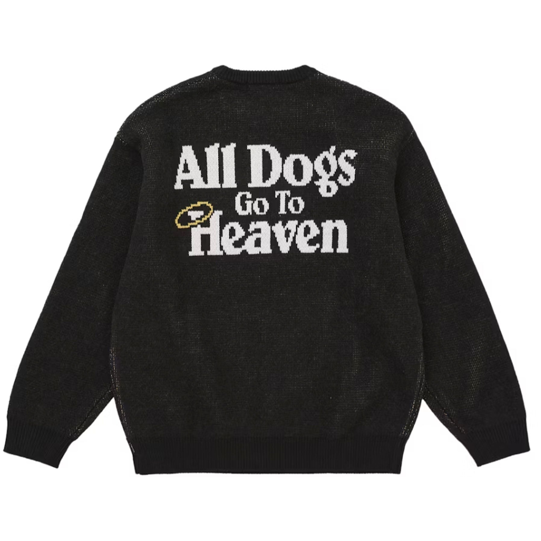 Supreme All Dogs Go To Heaven Sweater Black – DISTRICT ONE NY
