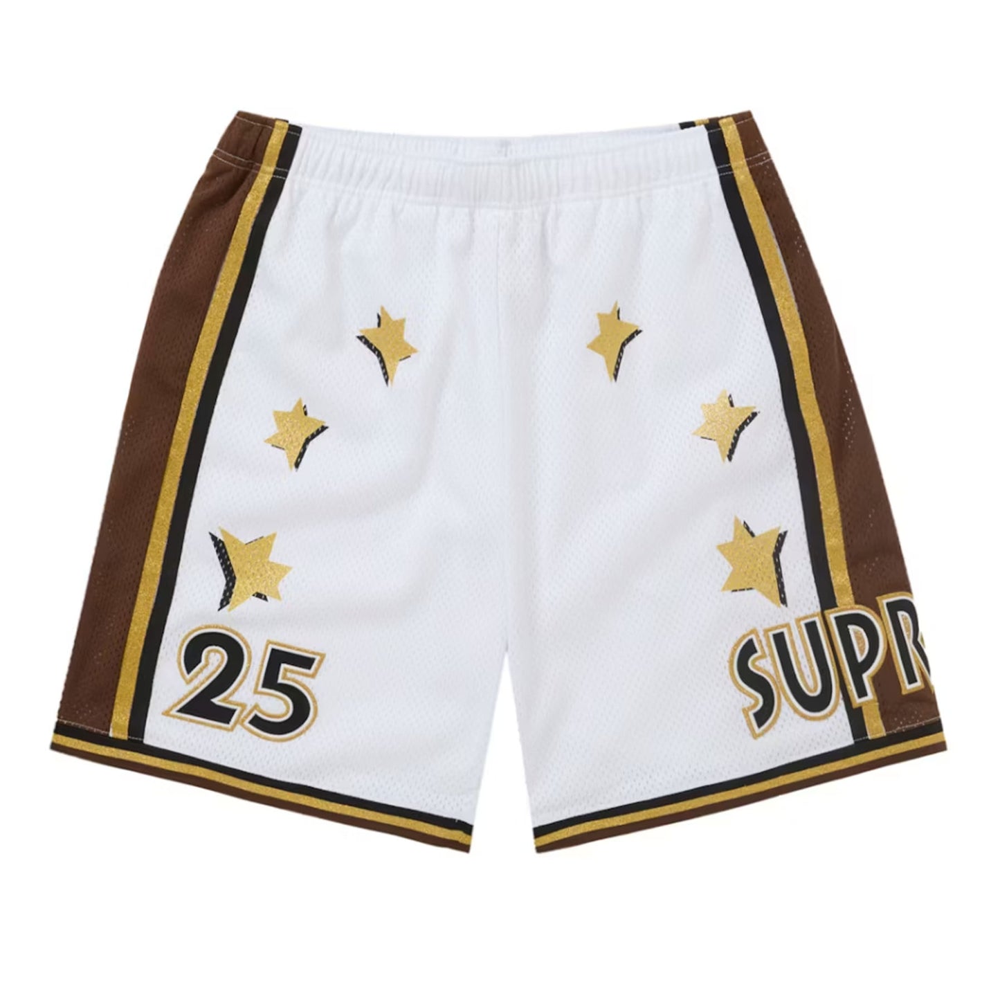 Supreme All Star Basketball Short (SS25) White [USED] - L (Used)