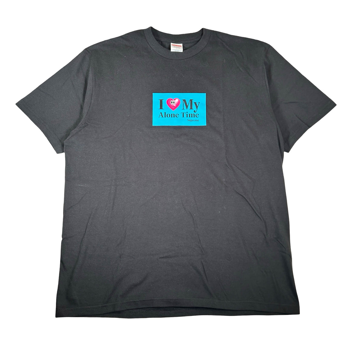 Supreme Alone Time Tee Black [USED] - L (Used)