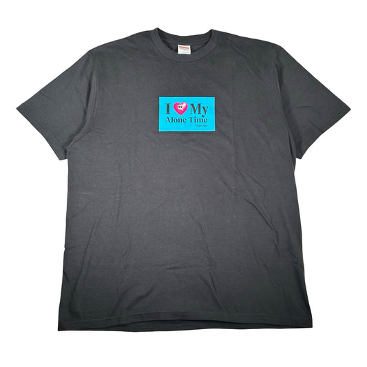 Supreme Alone Time Tee Black [USED] - L (Used)