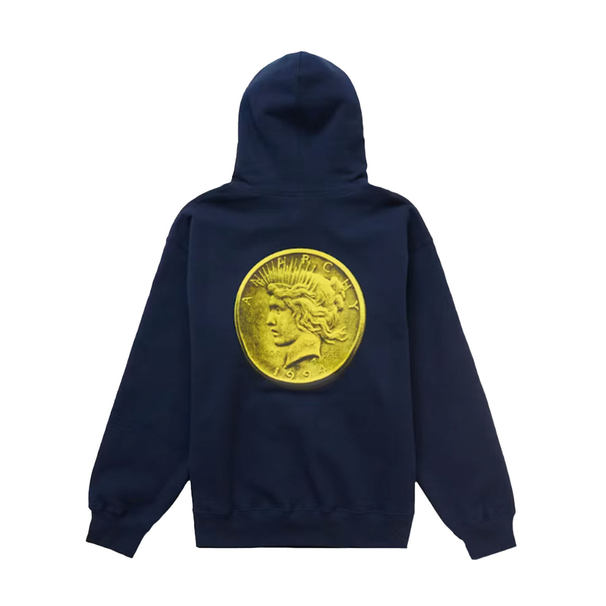 Supreme Anarchy Hooded Sweatshirt Navy