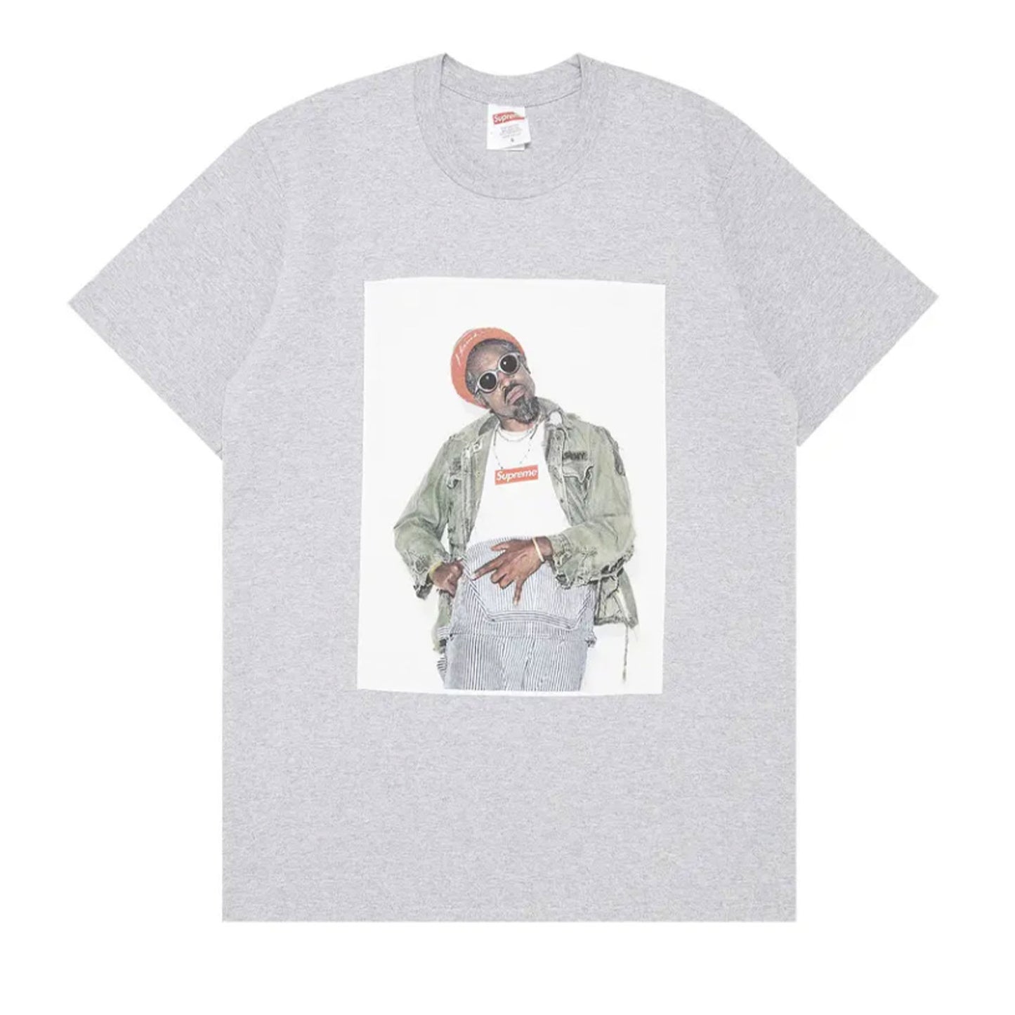 Supreme André 3000 Tee Heather Grey [USED] - M (Used)