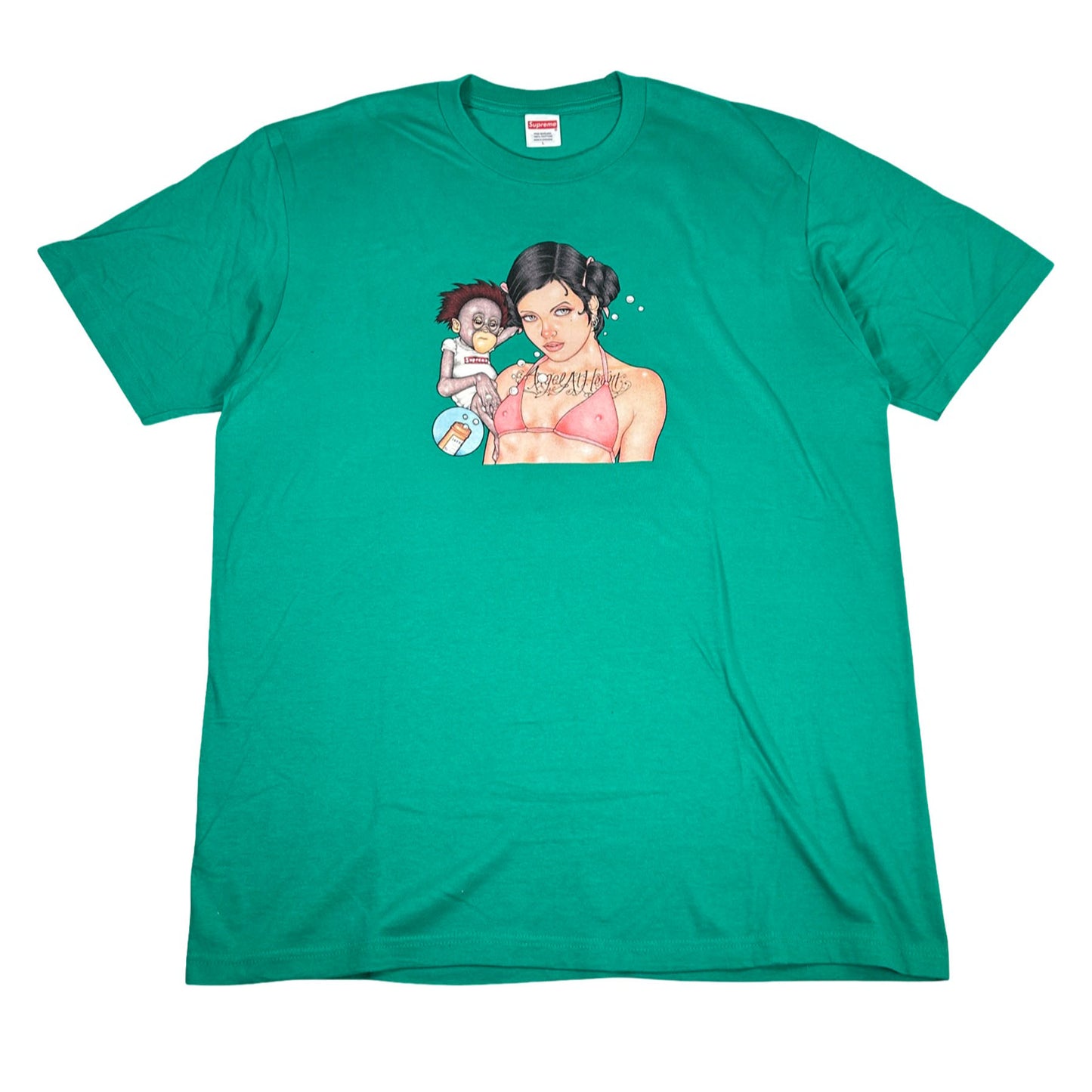 Supreme Angel Tee Green [USED] - L (Used)