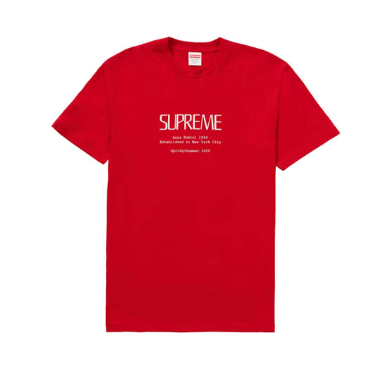 Supreme Anno Domini Tee Red