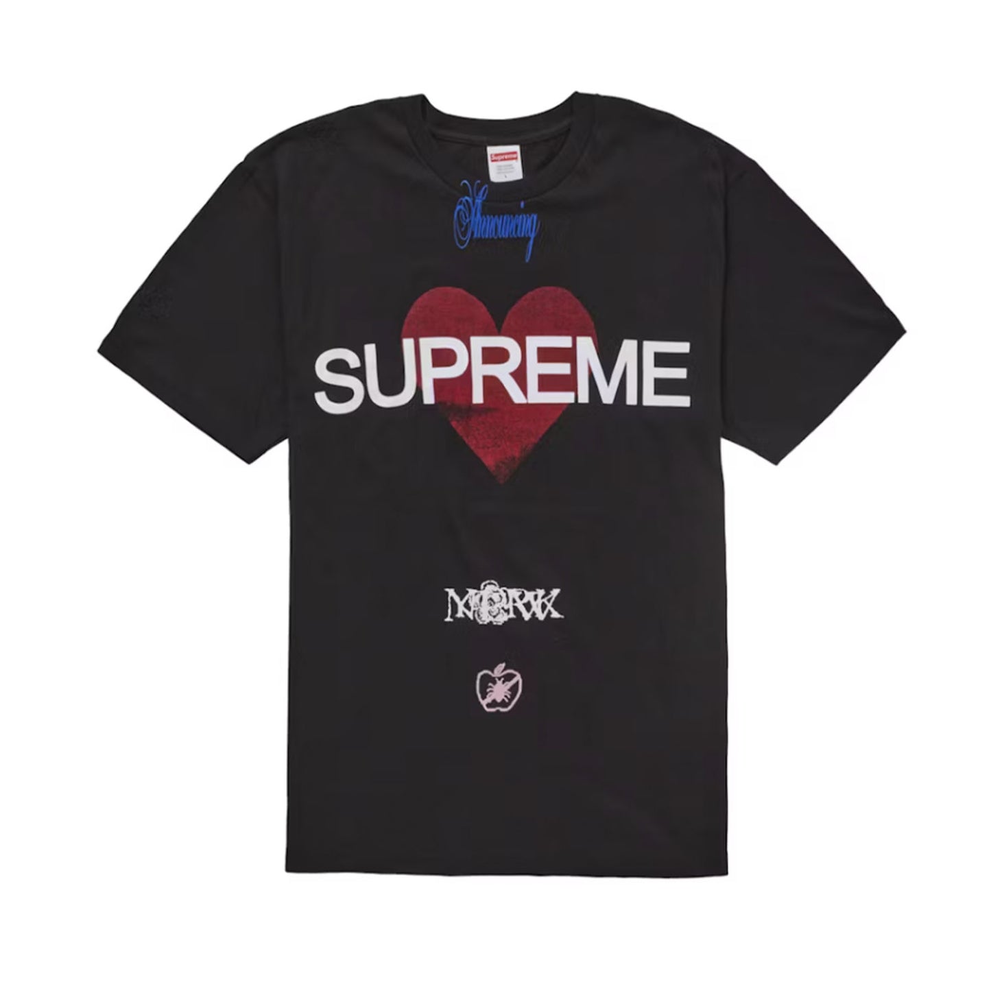 Supreme Announcing Tee Black