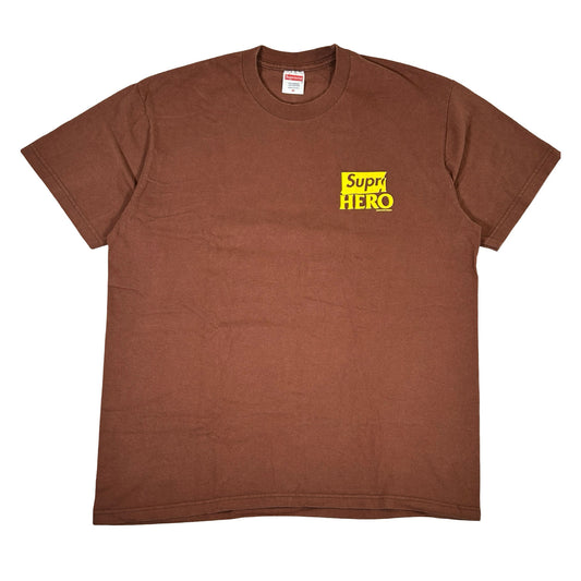 Supreme ANTIHERO Dog Tee Brown [USED] - M (Used)