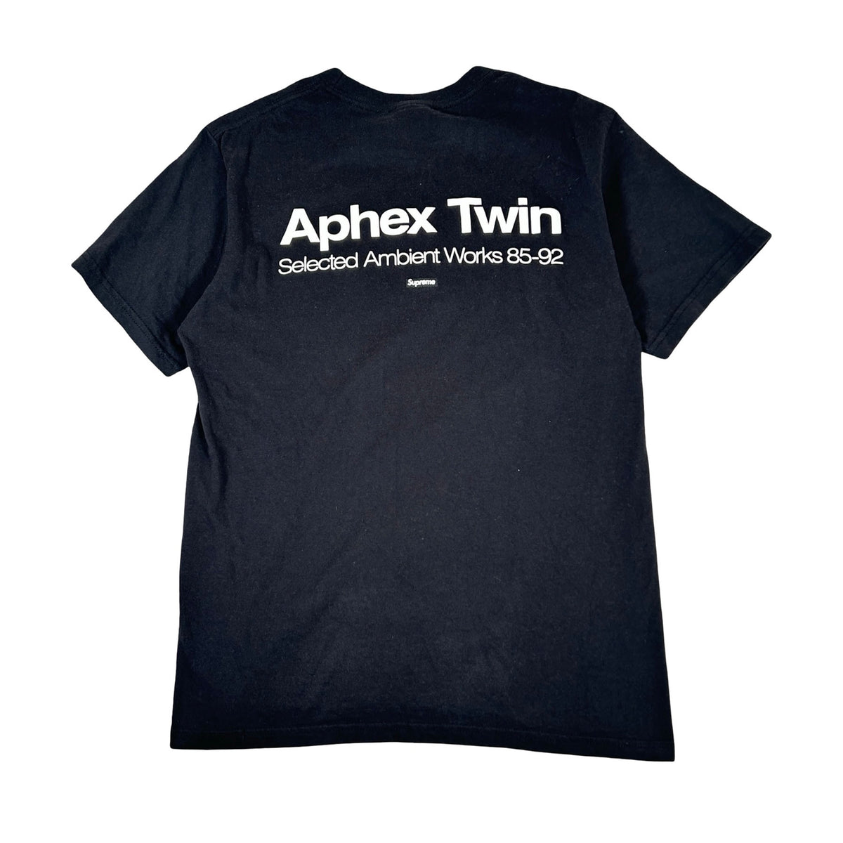 Supreme Aphex Twin Ambient Works Tee Black [USED] - S (Used)