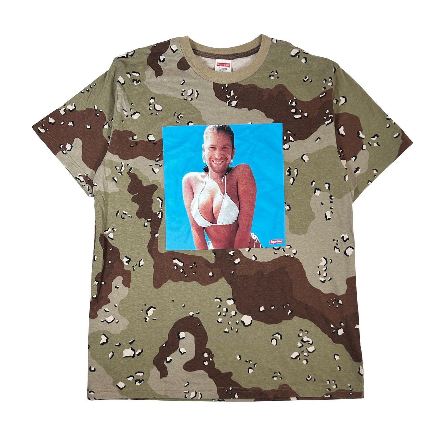 Supreme Aphex Twin Windowlicker Tee Chocolate Chip Camo [USED] - L (Used)