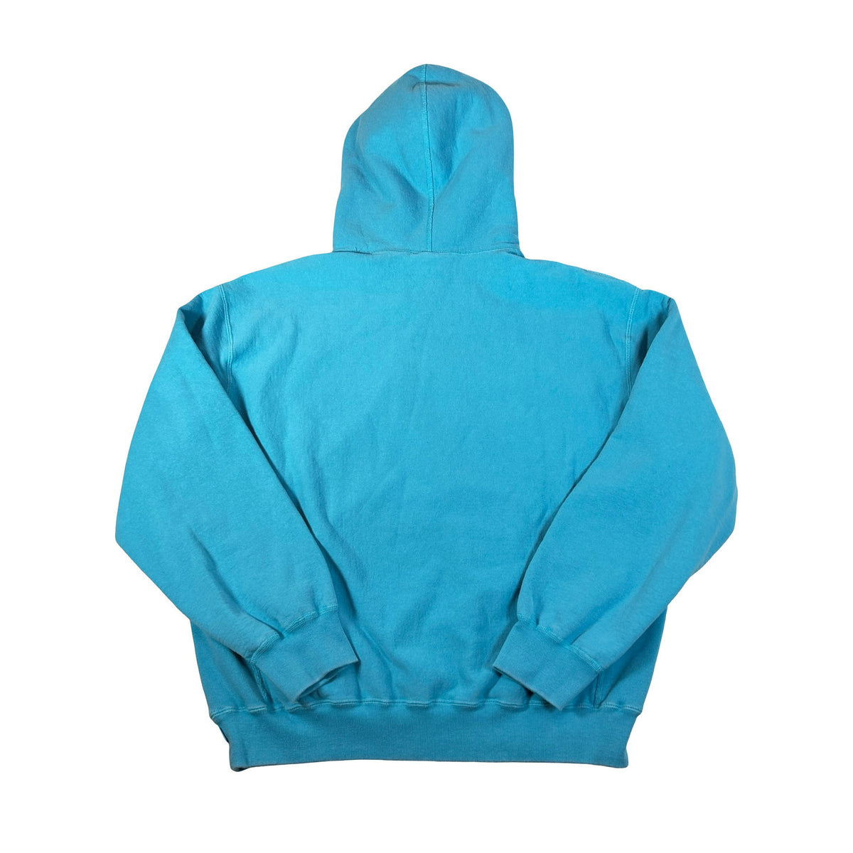 Supreme Arabic Logo Hooded Sweatshirt ( SS26 ) Light Blue [USED] - M (Used)