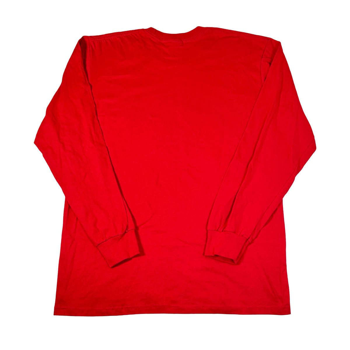 Supreme Arabic Logo L/S Tee Red [USED] - L (Used)