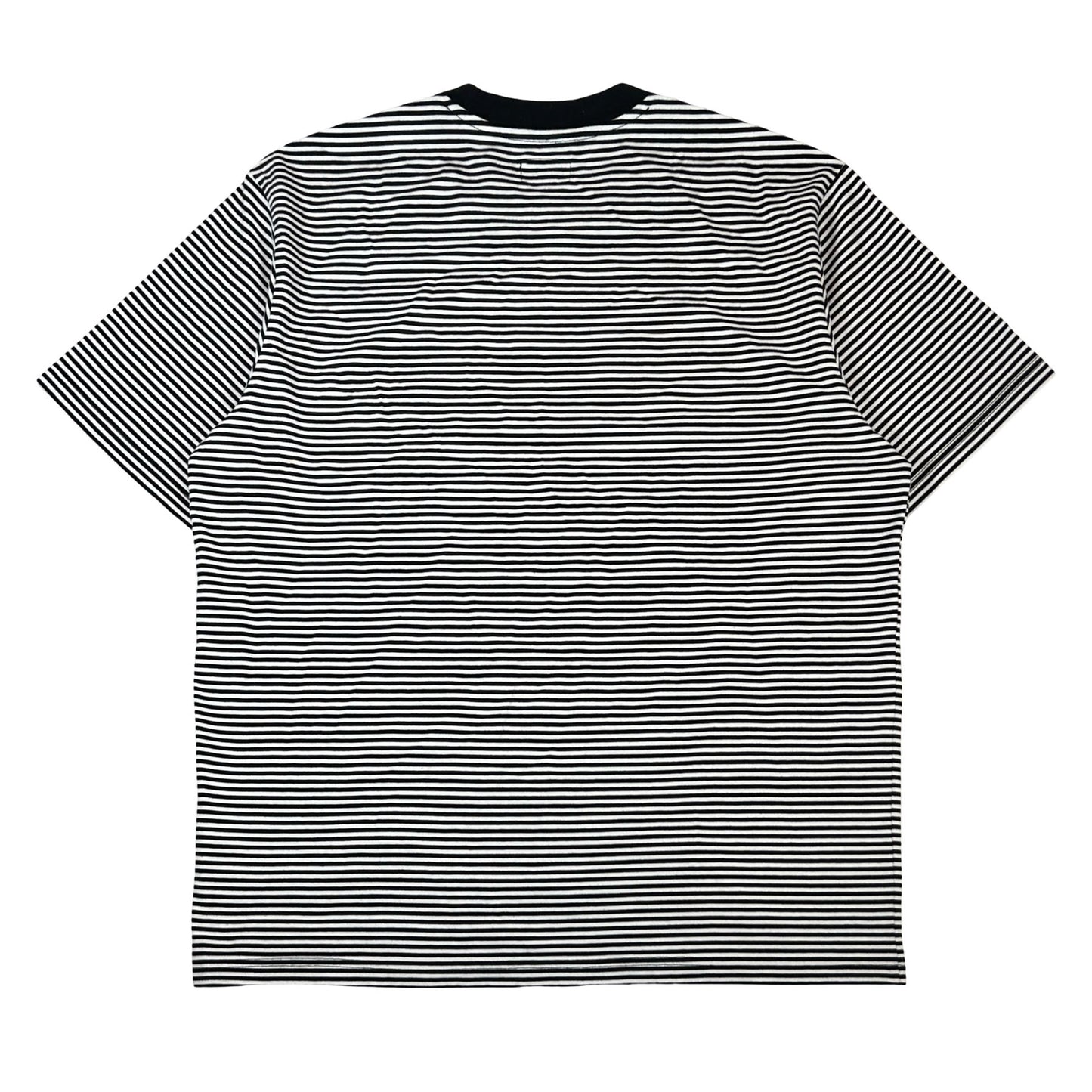 Supreme Arc Applique S/S S/S Top White Stripe [USED] - M (Used)