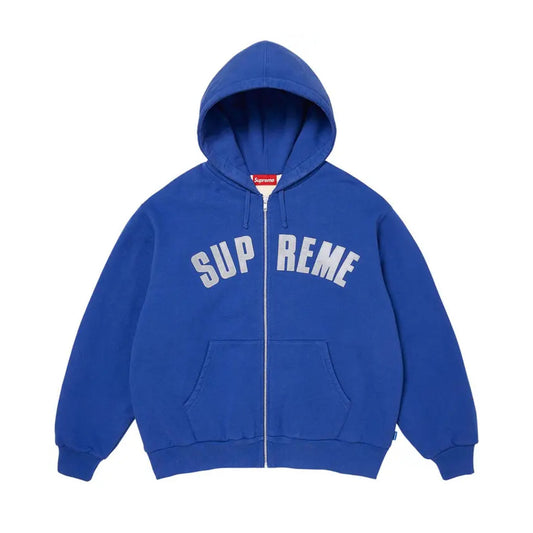 Supreme Arc Thermal Lined Zip Up Hooded Sweatshirt (FW26) Royal
