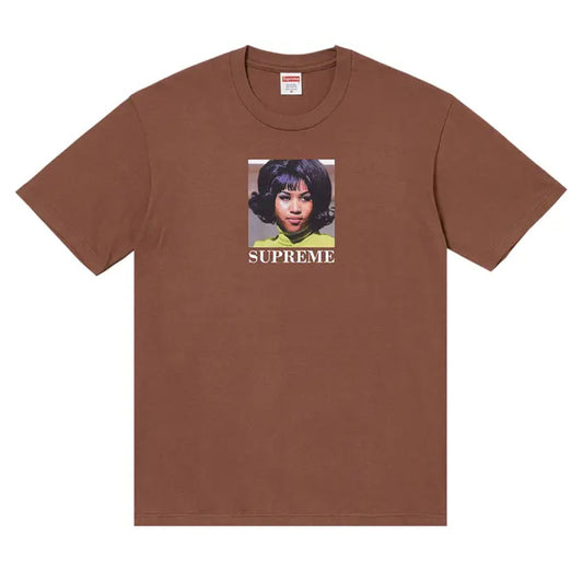 Supreme Aretha Tee Brown