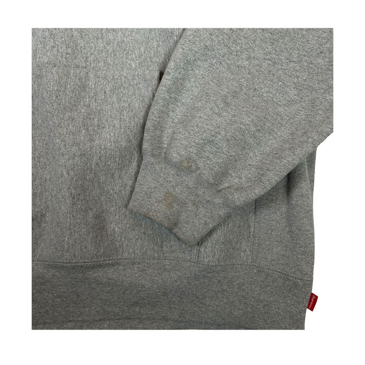 Supreme Box Logo Hooded Sweatshirt (FW25) Heather Grey [USED] - XL (Used)