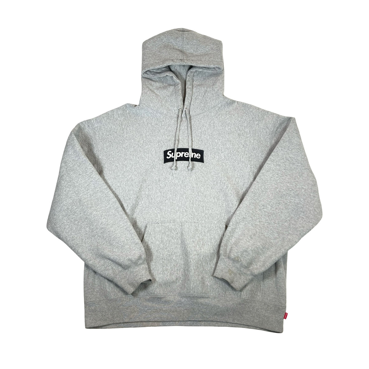 Supreme Box Logo Hooded Sweatshirt (FW25) Heather Grey [USED] - XL (Used)