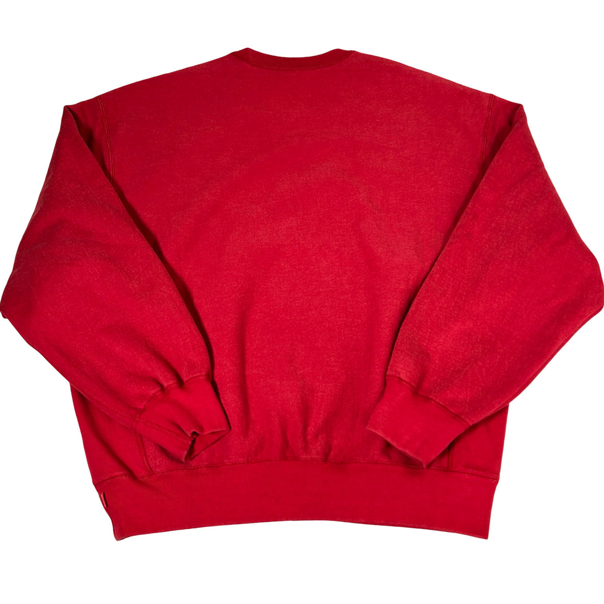 Supreme Washed Box Logo Crewneck Red [Used] - L (Used2)