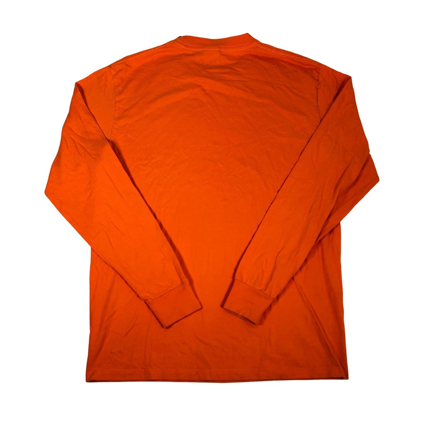 Supreme Box Logo L/S Tee Orange [USED] - L (Used2)