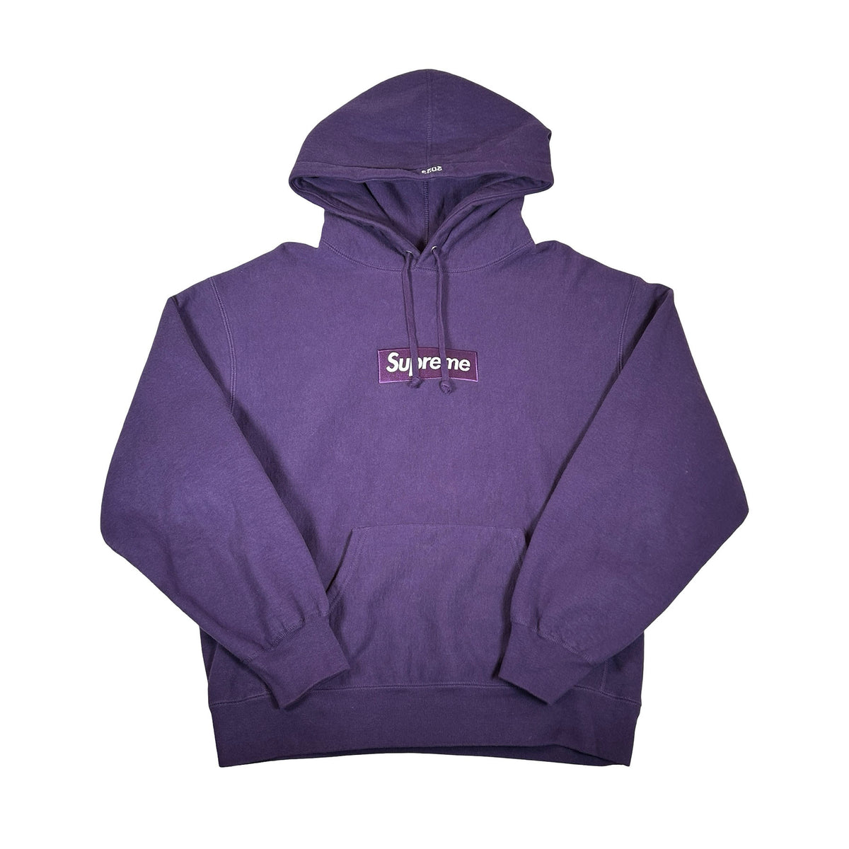 Supreme Box Logo Hooded Sweatshirt (FW23) Dark Purple [USED] - M (Used)