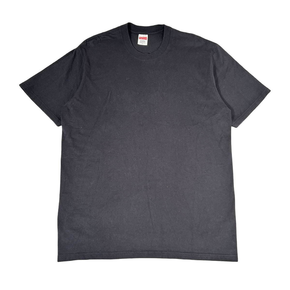 Supreme Backwards Tee Black [USED] - L (Used)