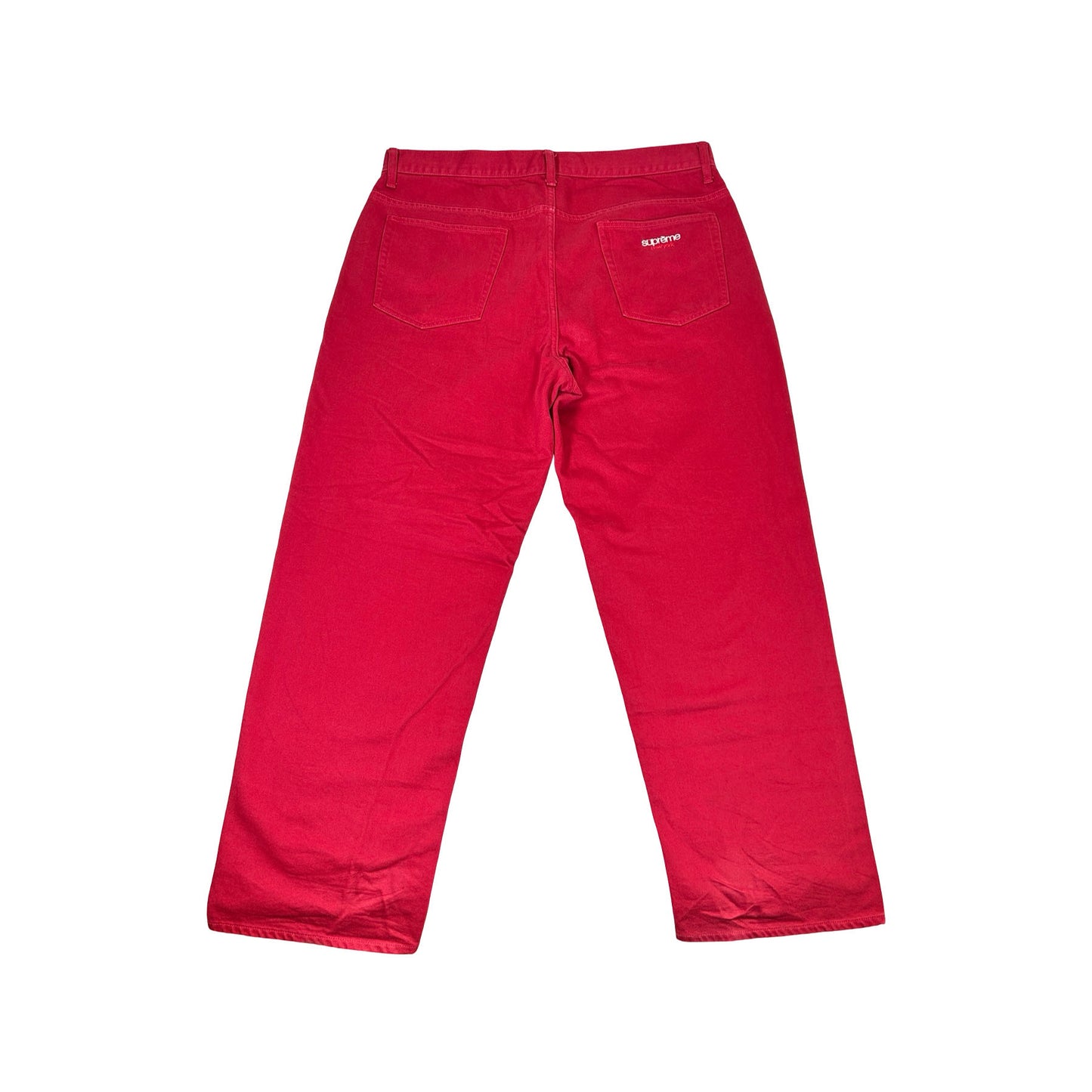 Supreme Baggy Jean (FW25) Red [USED] - 36 (Used)