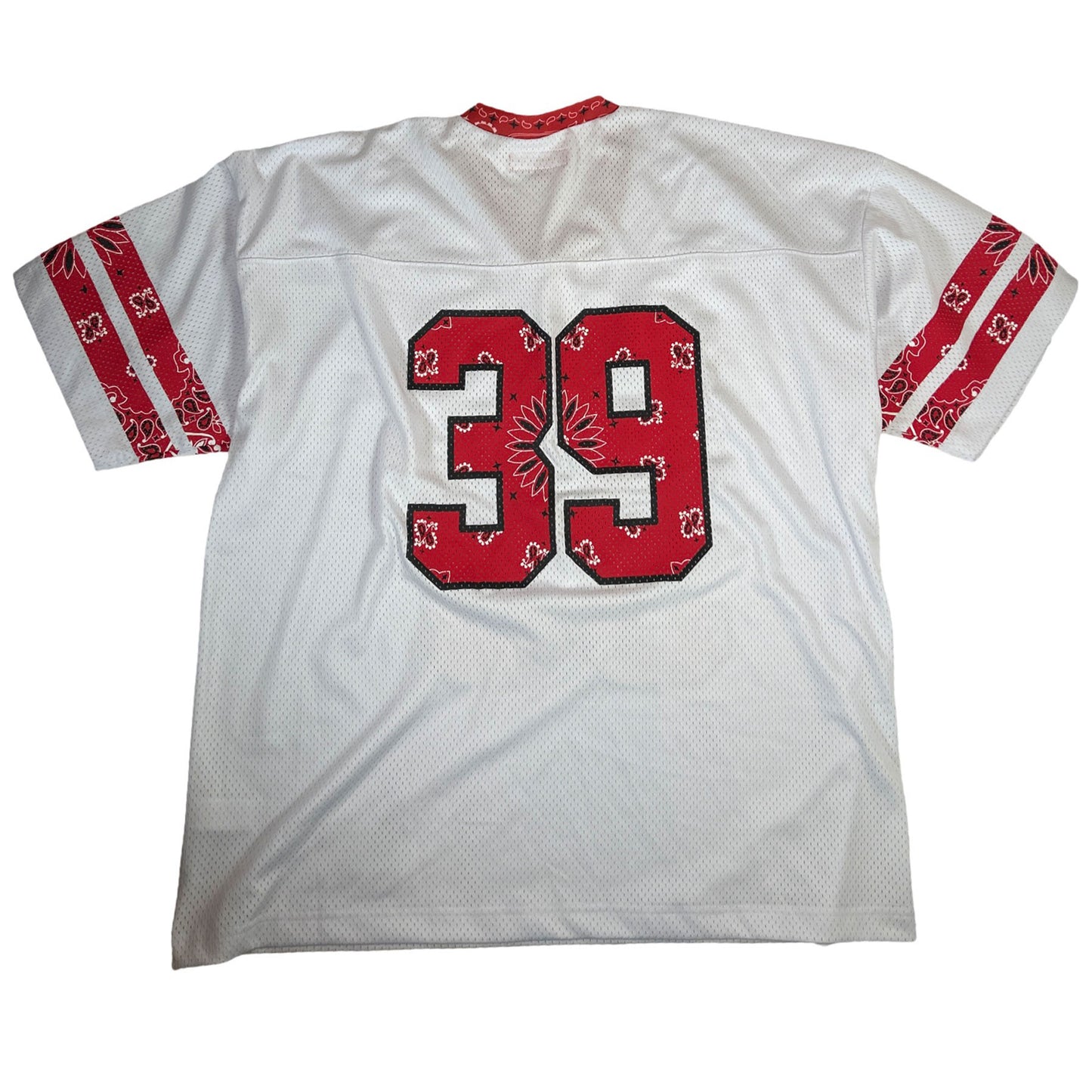 Supreme Bandana Football Jersey White [USED] - L (Used2)