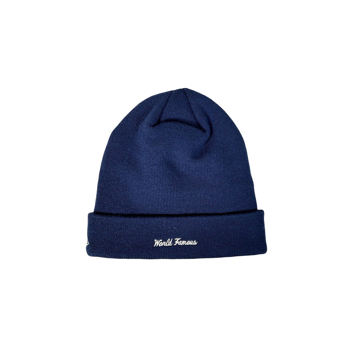 Supreme New Era Box Logo Beanie (FW21) Washed Navy [USED]