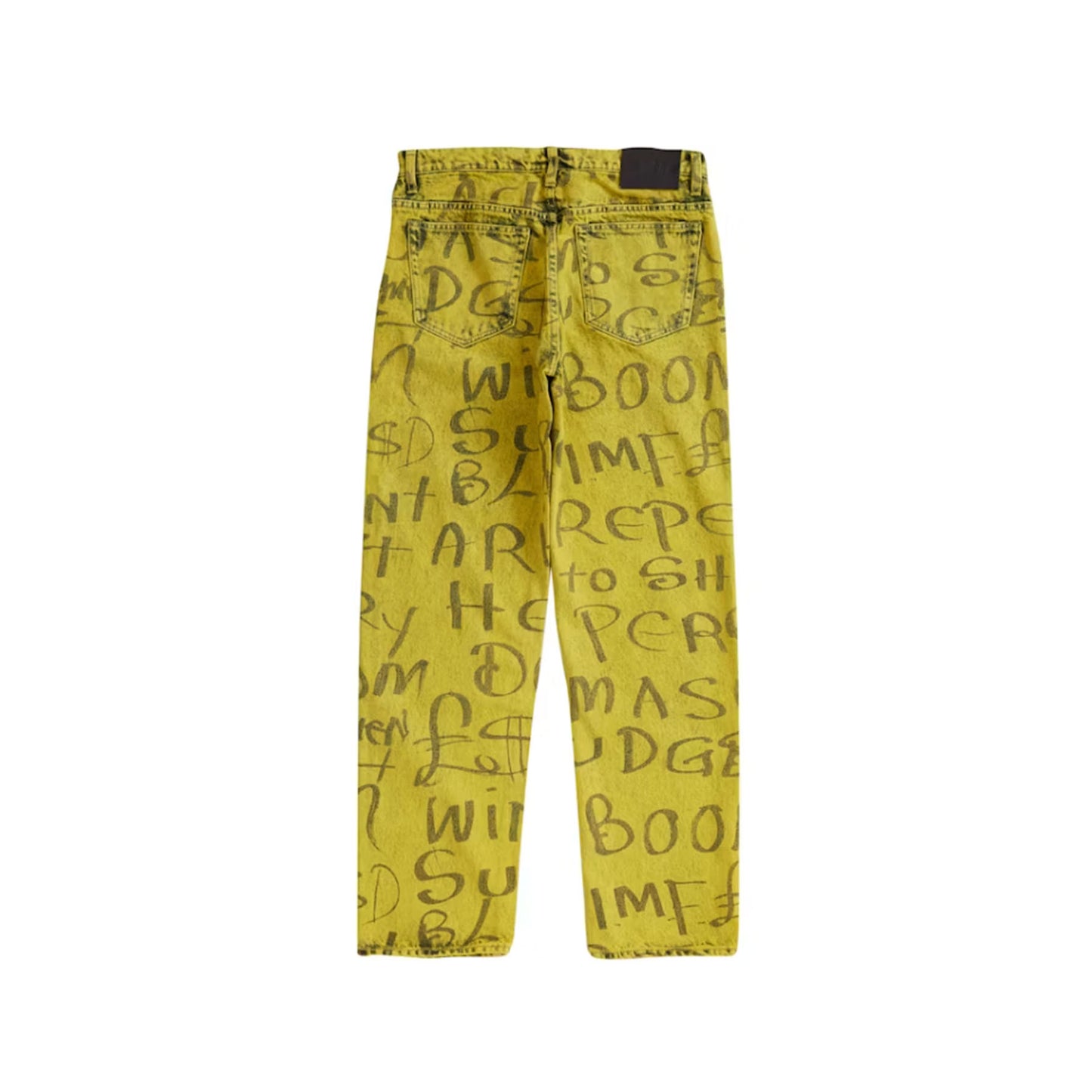 Supreme Black Ark Regular Jean Fluorescent Yellow