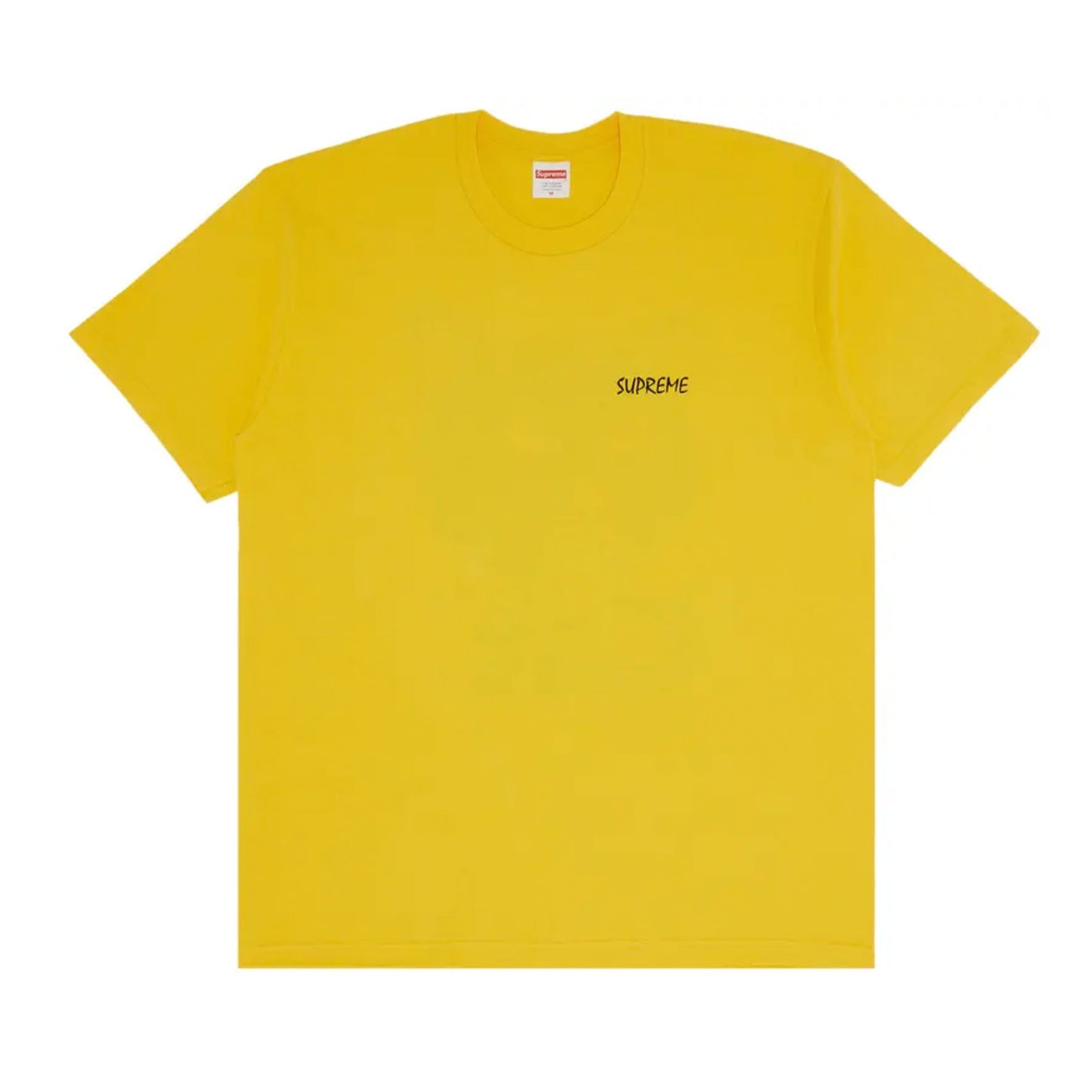 Supreme Black Cat Tee Yellow [USED] - XXL (Used)