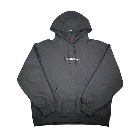 Supreme Box Logo Hooded Sweatshirt FW23 Black [USED] - XL (Used2)