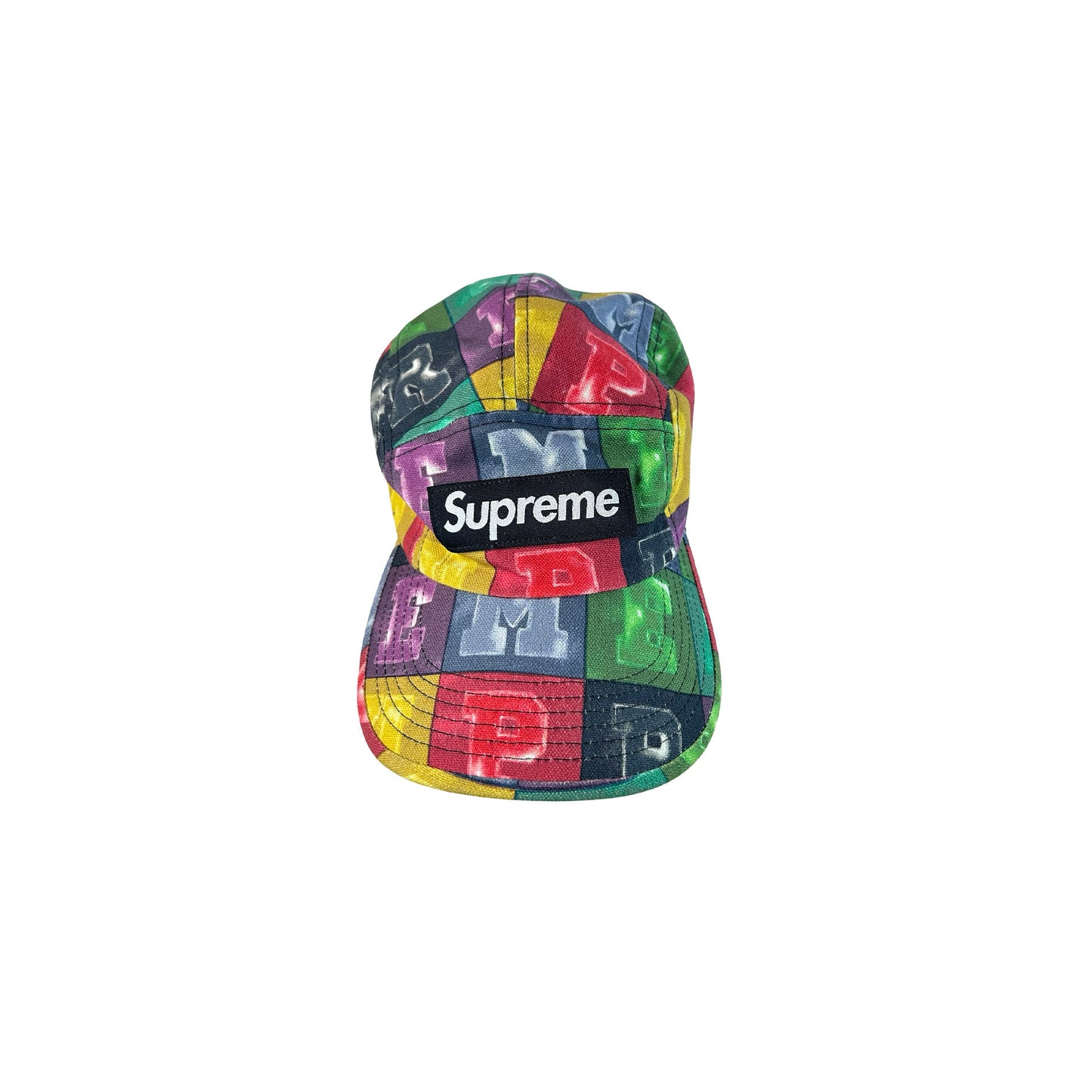 Supreme Blocks Camp Cap Multicolor [USED]