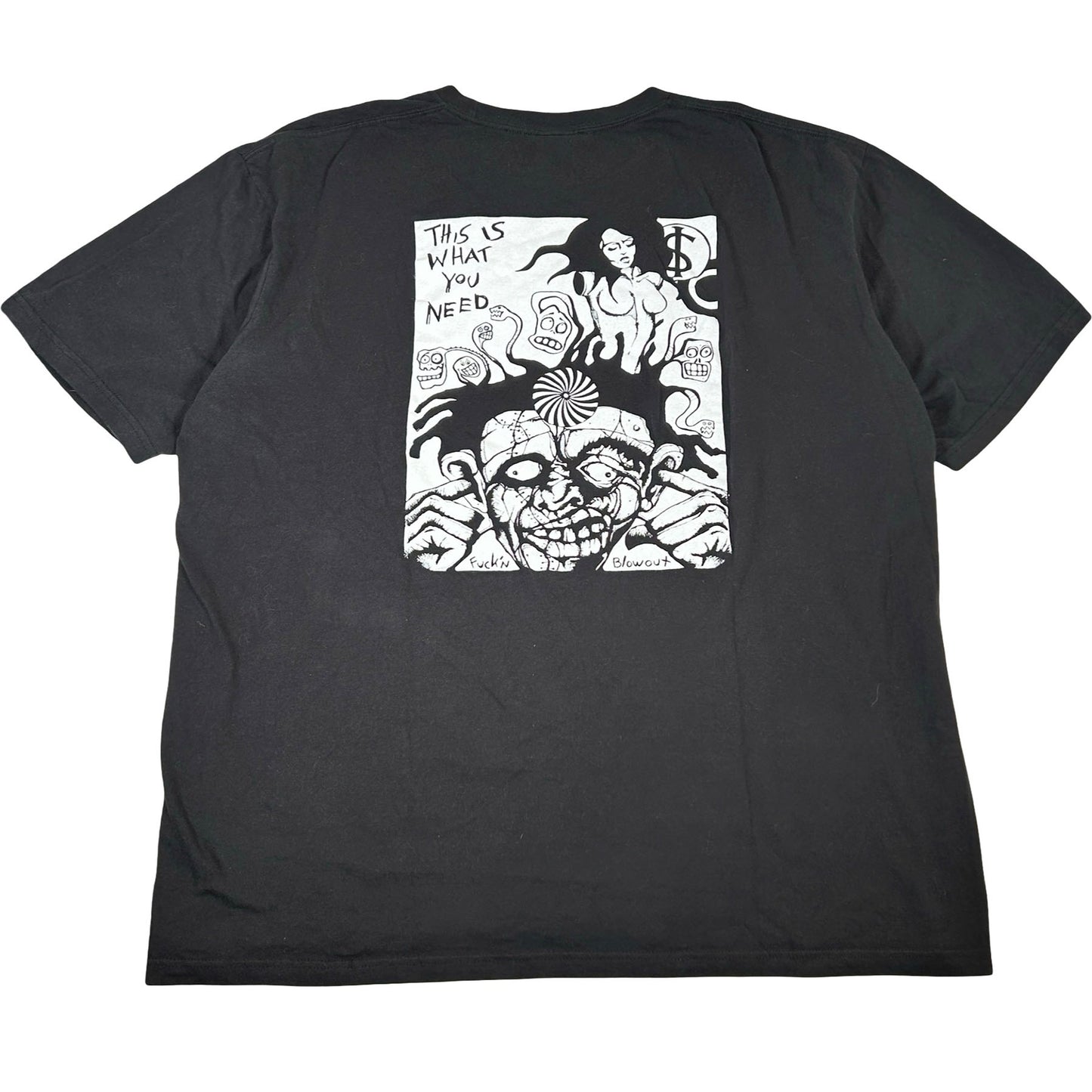 Supreme Fuckin Blowout Tee Black [USED] - XXL (Used)