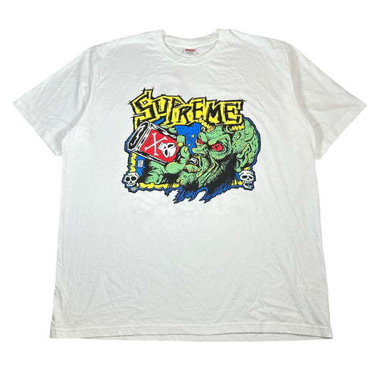 Supreme Fuckin Blowout Tee White [USED] - XL (Used)