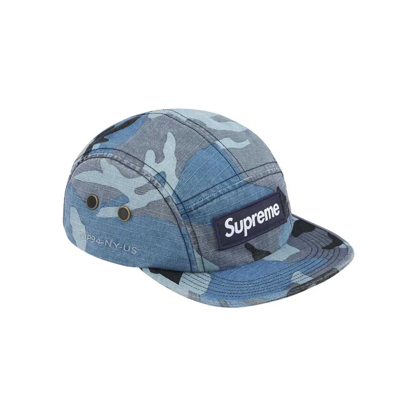 Supreme Military Camp Cap (FW25) Blue Camo