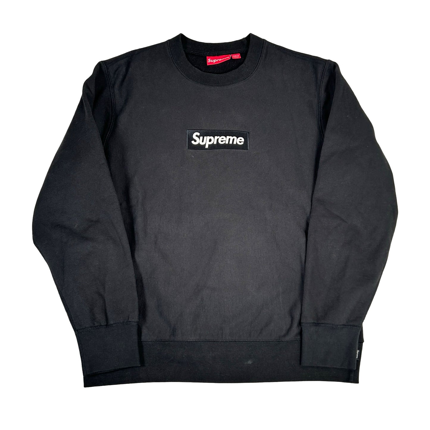 Supreme Box Logo Crewneck (FW18) Black [USED] - M (Used2)