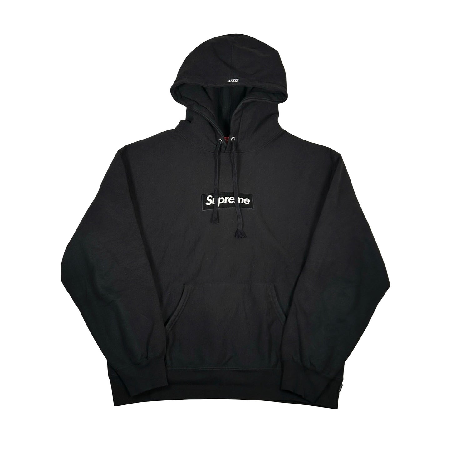 Supreme Box Logo Hooded Sweatshirt FW23 Black [USED] - M (Used3)