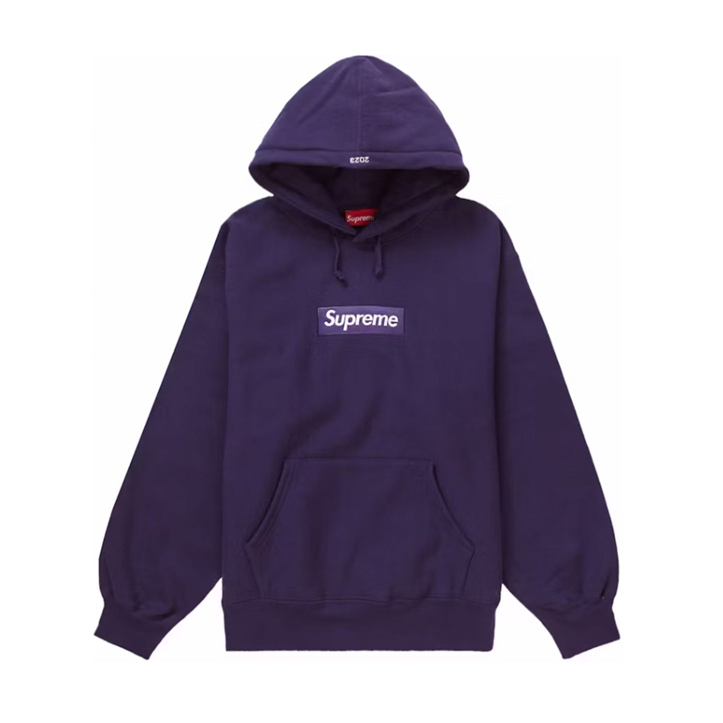 Supreme Box Logo Hooded Sweatshirt (FW23) Dark Purple [USED] - S (Used)